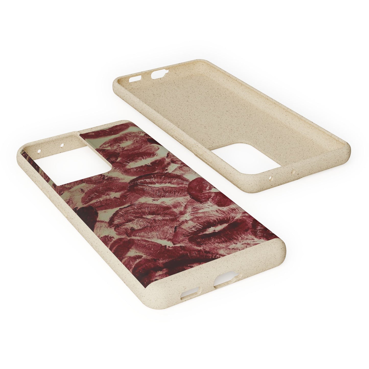 kiss and tell  Biodegradable Cases