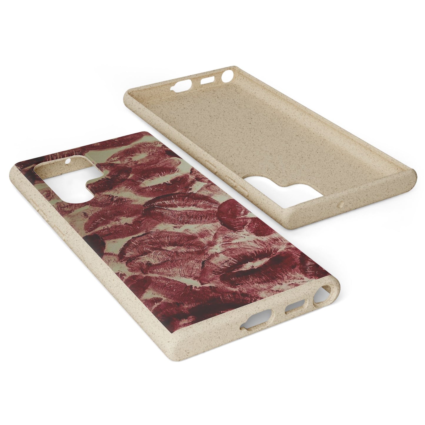 kiss and tell  Biodegradable Cases