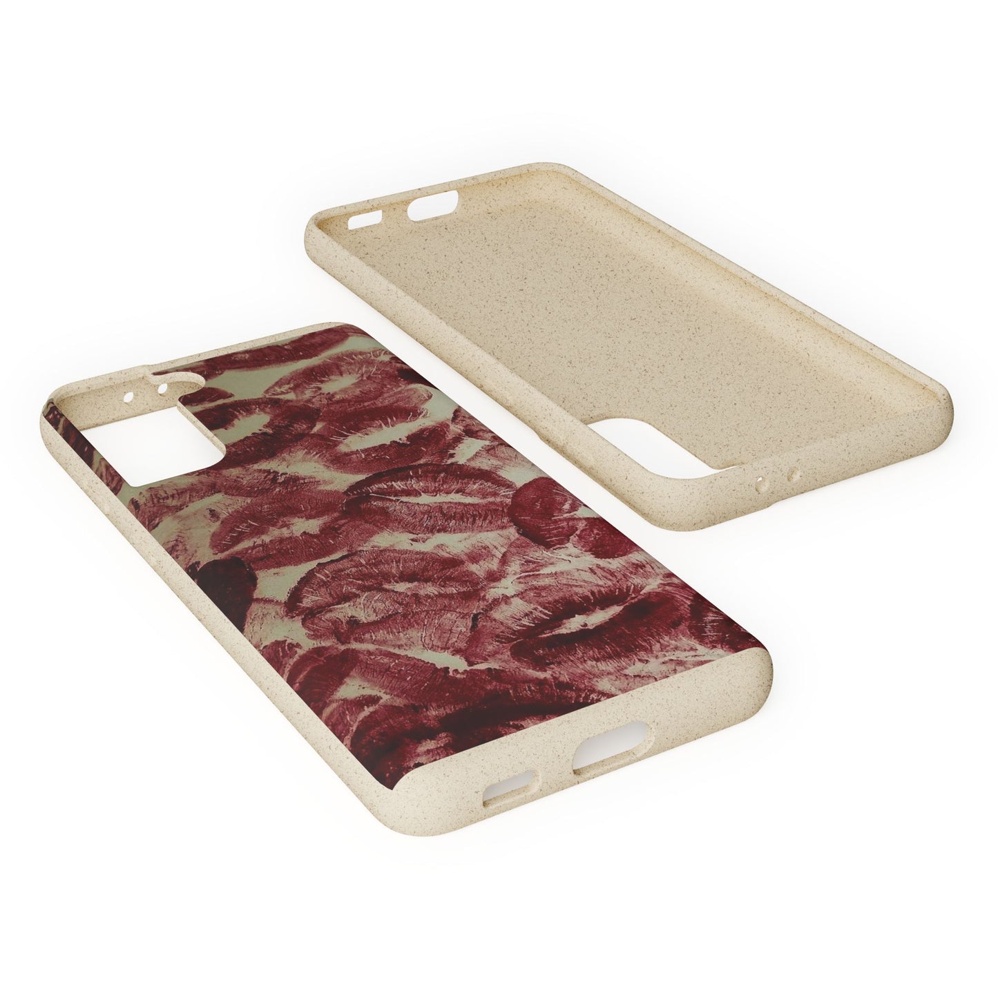 kiss and tell  Biodegradable Cases