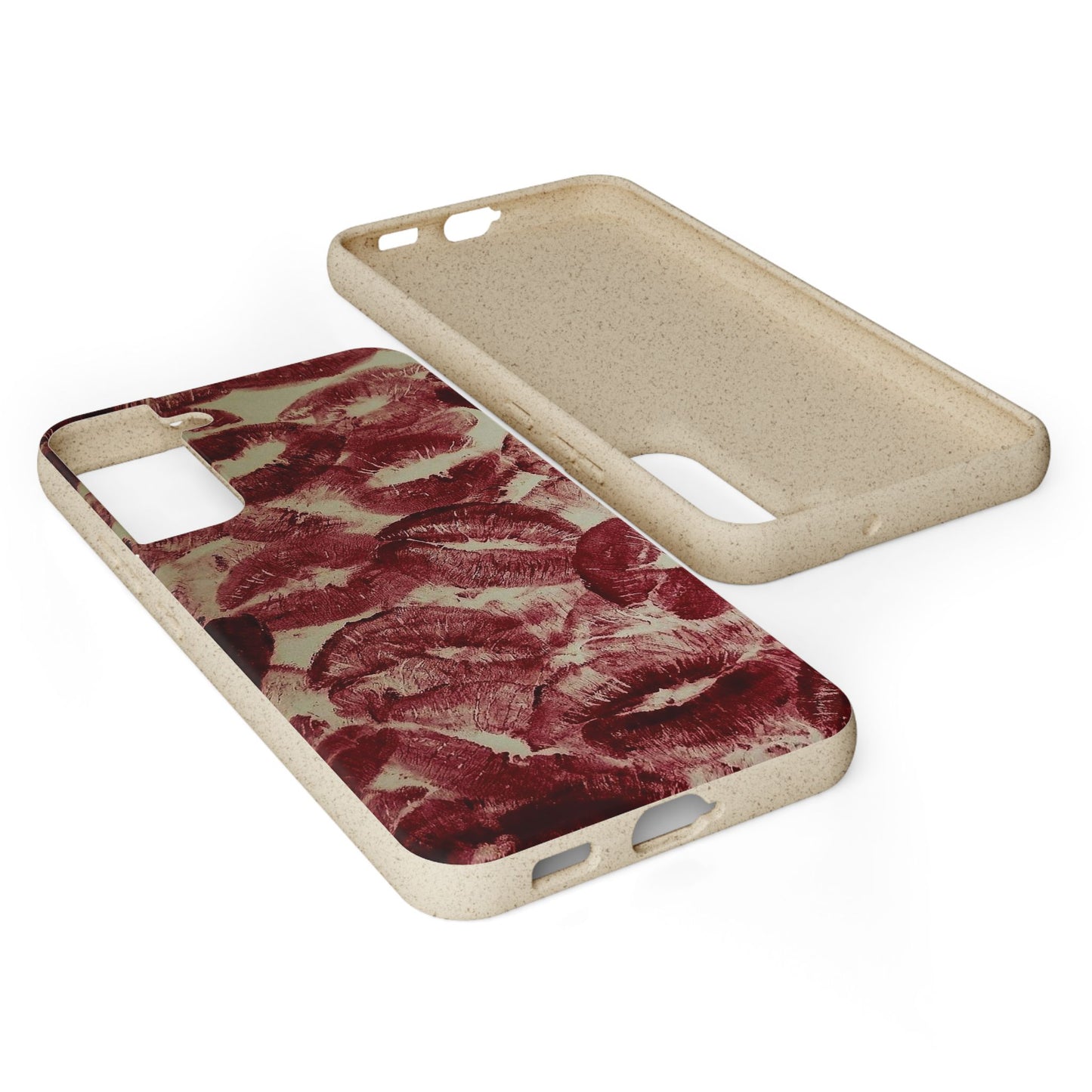 kiss and tell  Biodegradable Cases