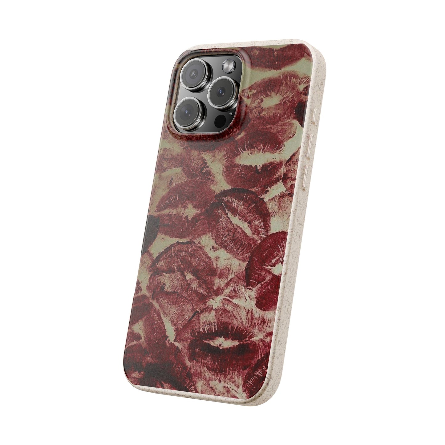 kiss and tell  Biodegradable Cases