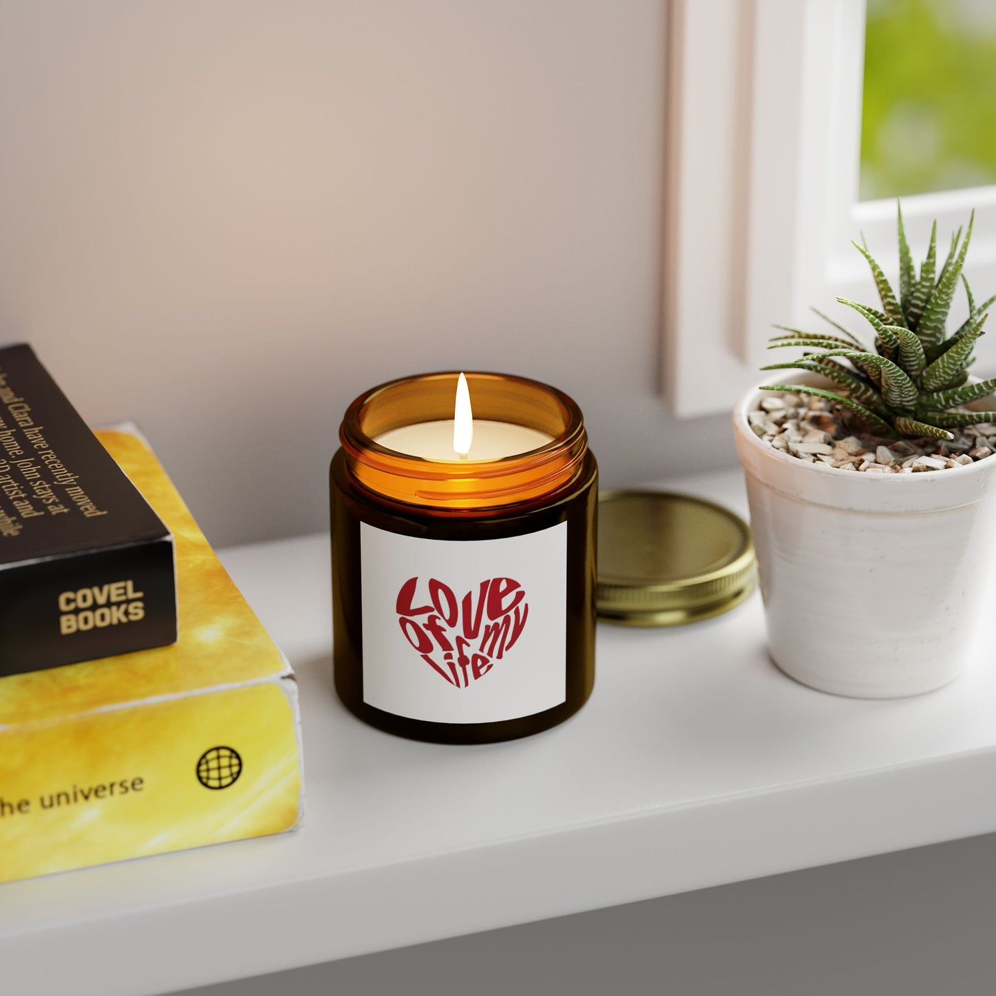 Candle - Love of my Life - Coconut Apricot Scented