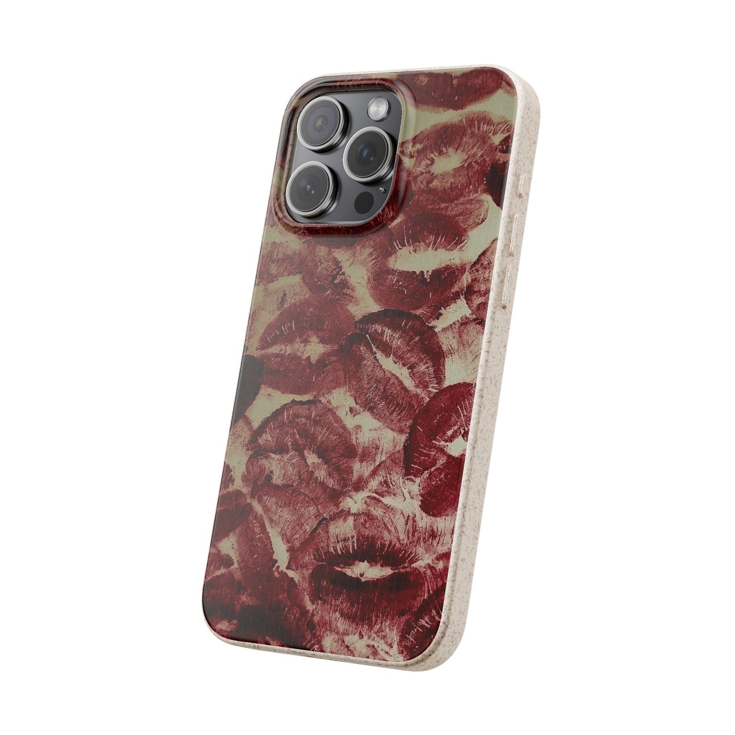 kiss and tell  Biodegradable Cases