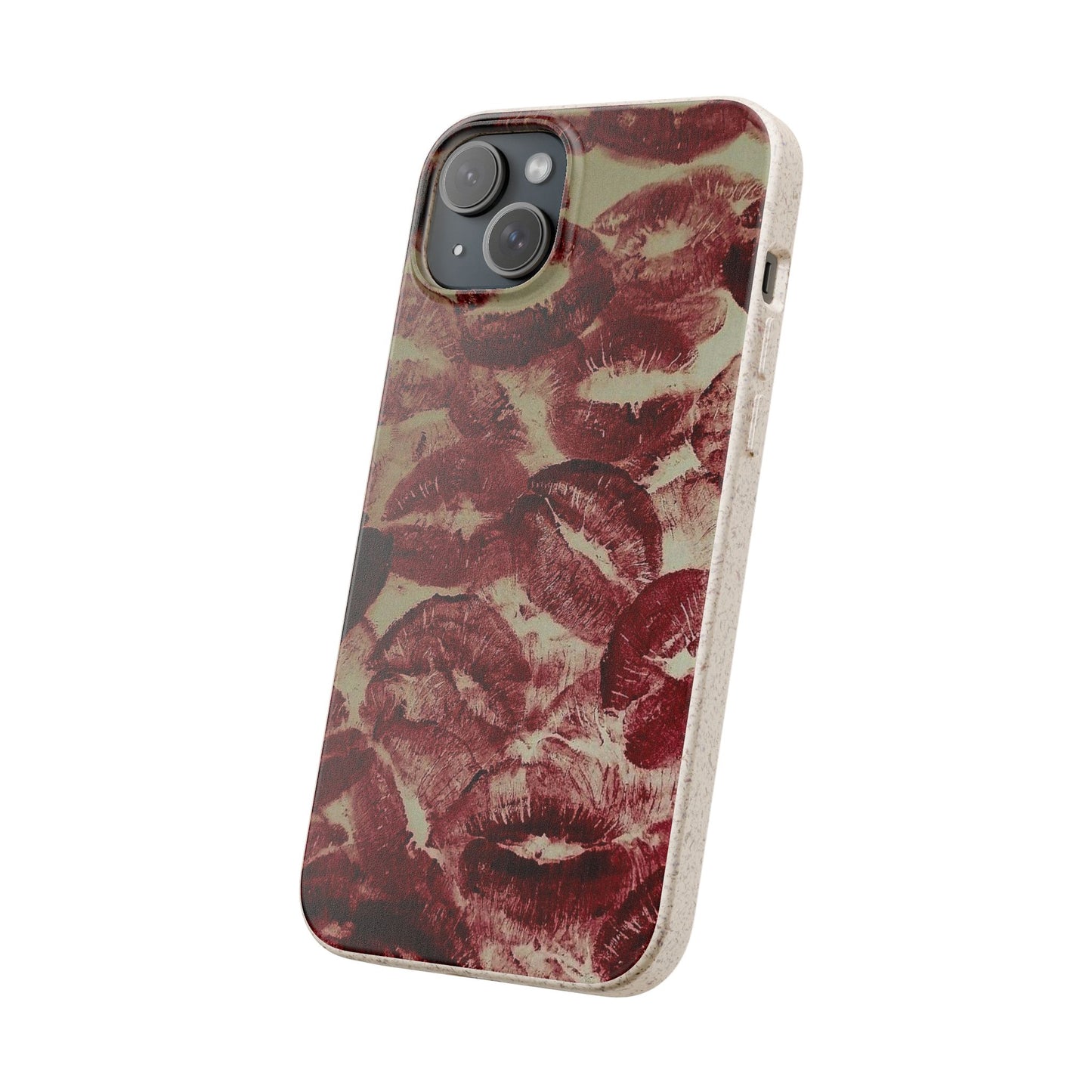 kiss and tell  Biodegradable Cases