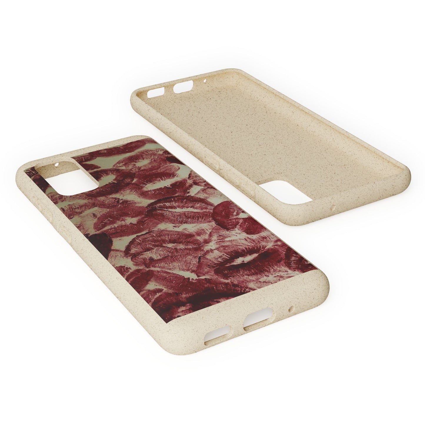 kiss and tell  Biodegradable Cases