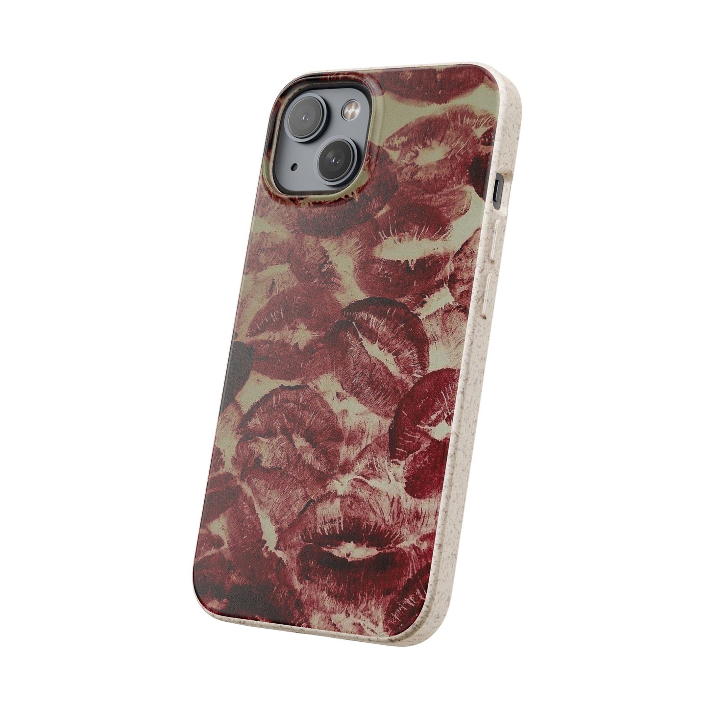 kiss and tell  Biodegradable Cases