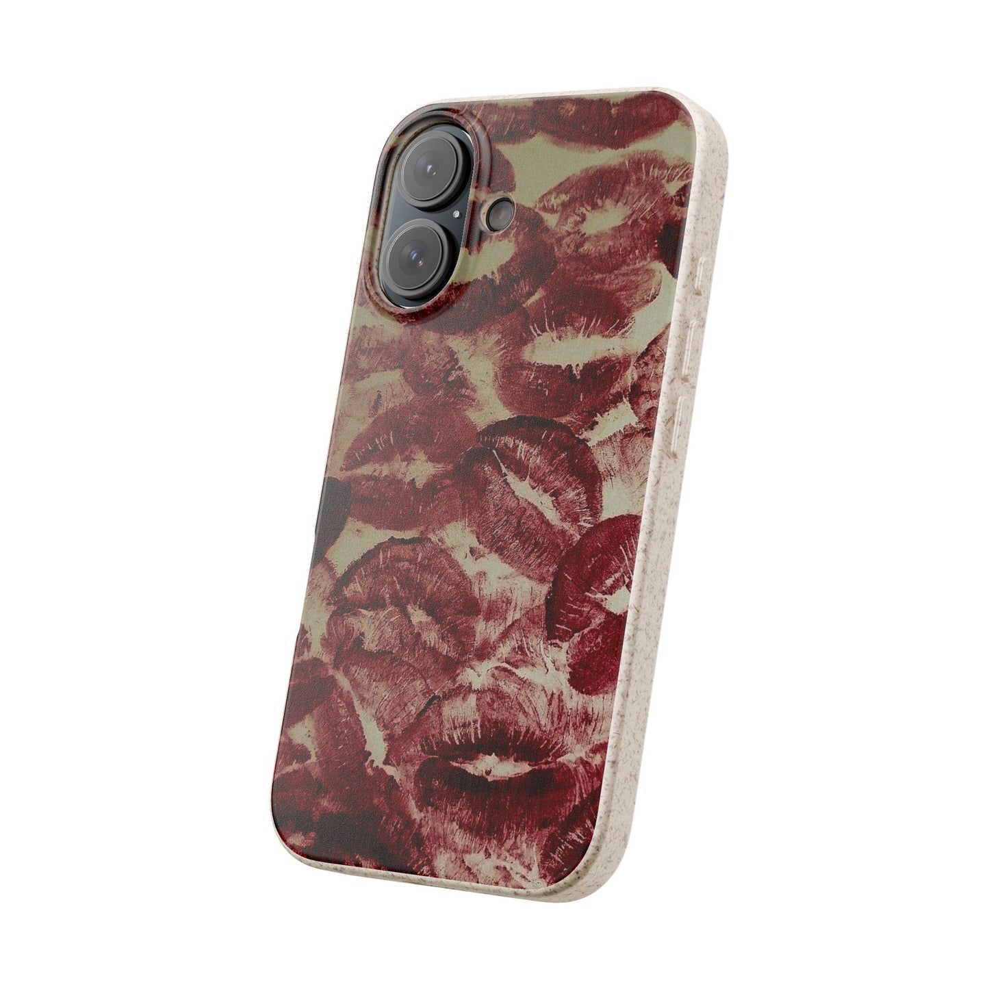 kiss and tell  Biodegradable Cases