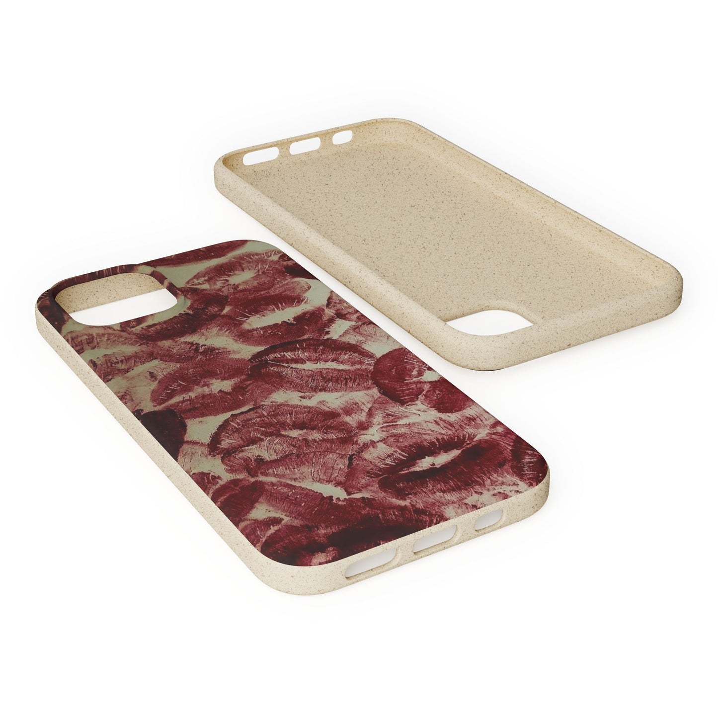 kiss and tell  Biodegradable Cases