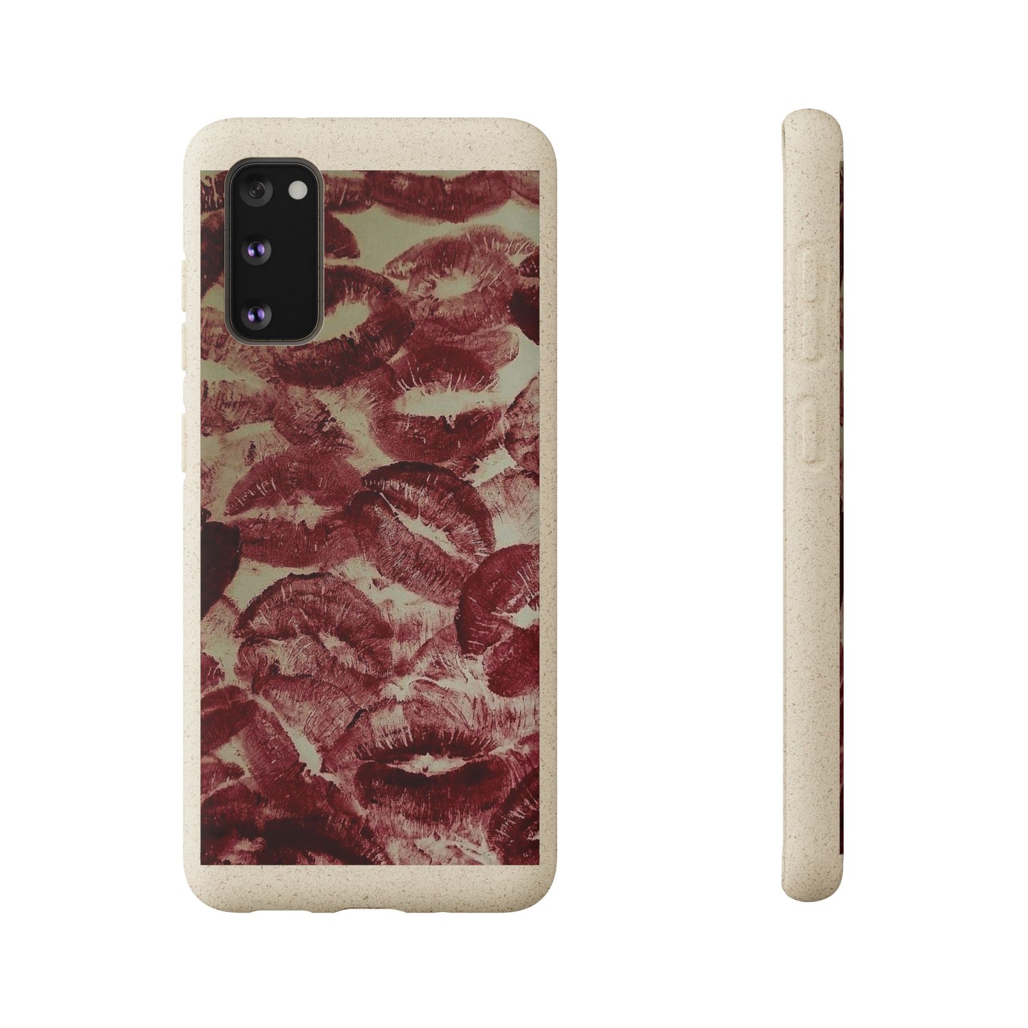 kiss and tell  Biodegradable Cases