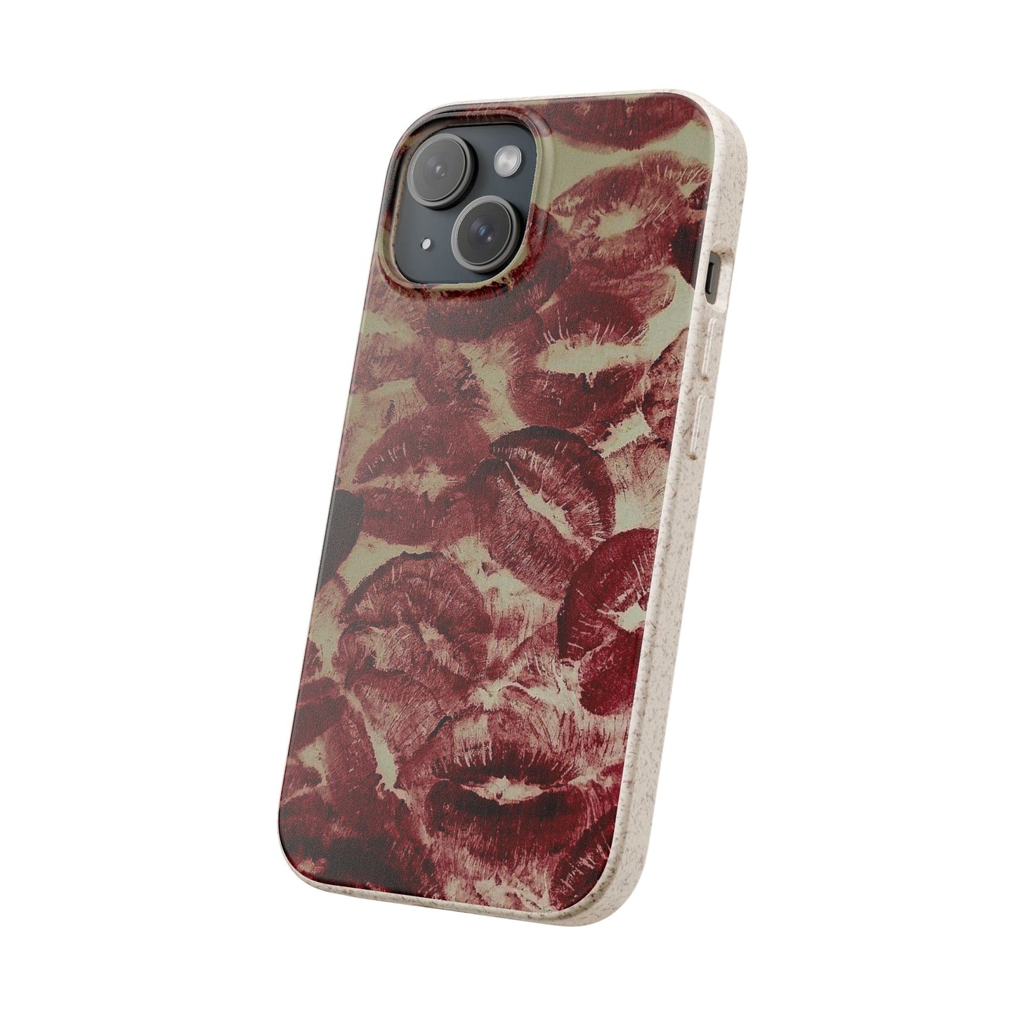 kiss and tell  Biodegradable Cases