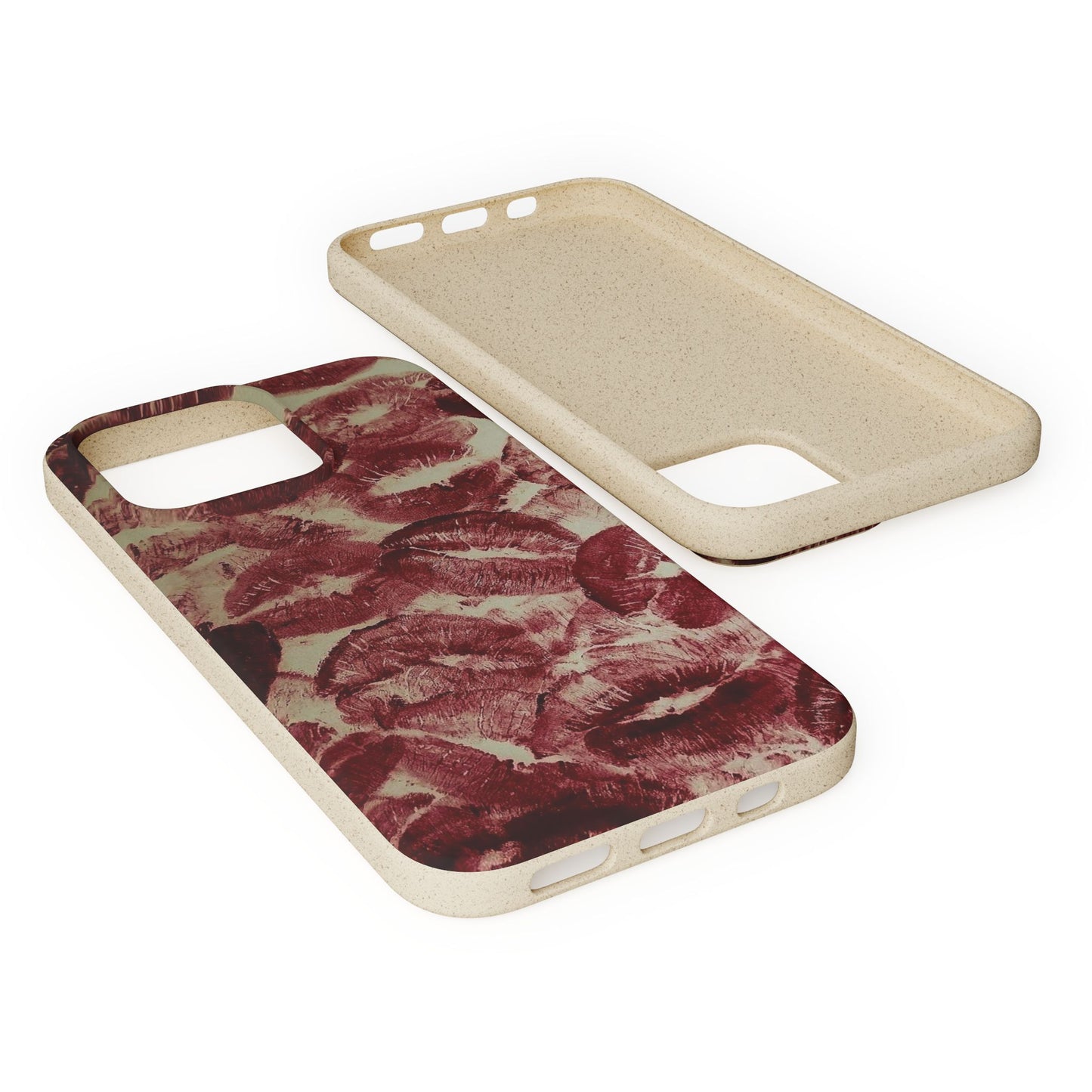 kiss and tell  Biodegradable Cases