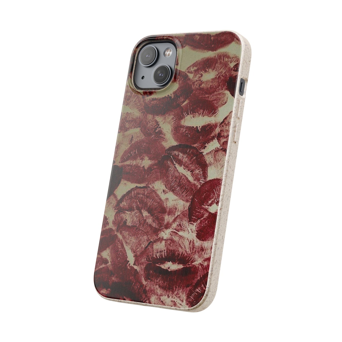 kiss and tell  Biodegradable Cases