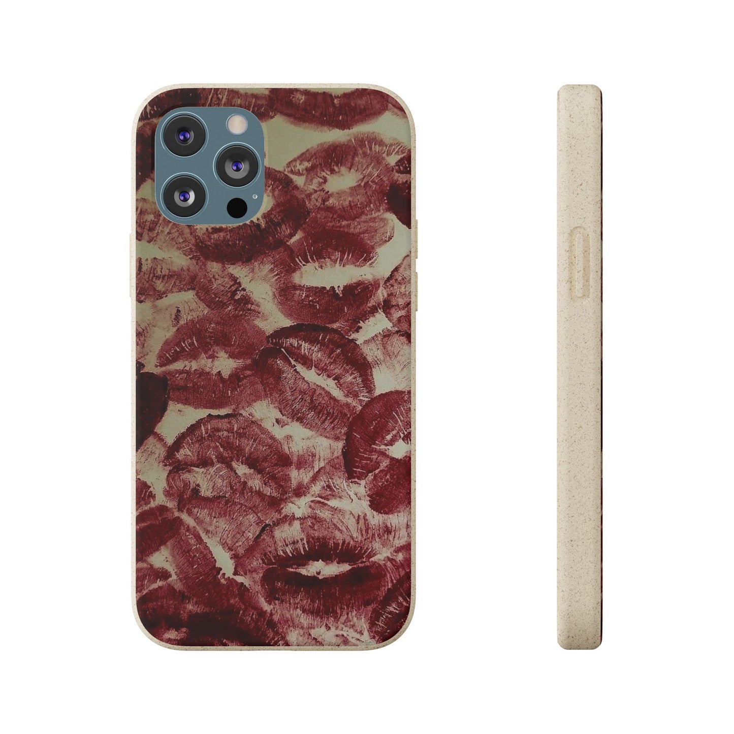 kiss and tell  Biodegradable Cases