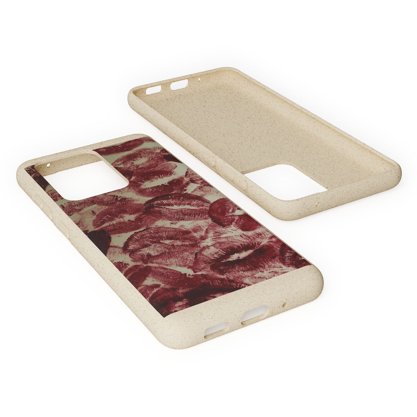 kiss and tell  Biodegradable Cases